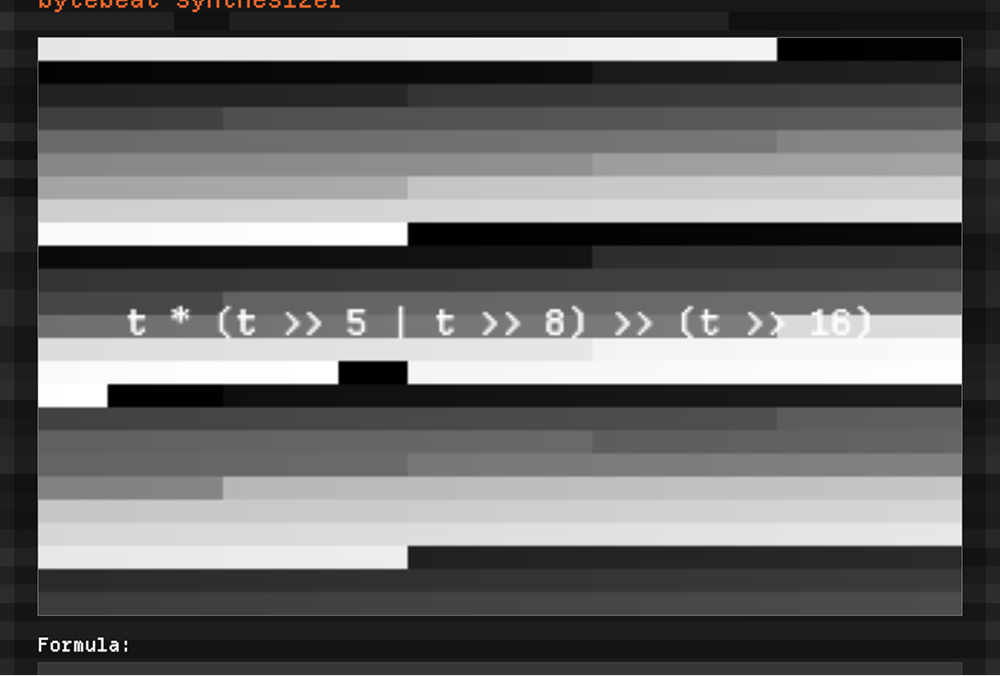 Bytebeat Synthesizer cover